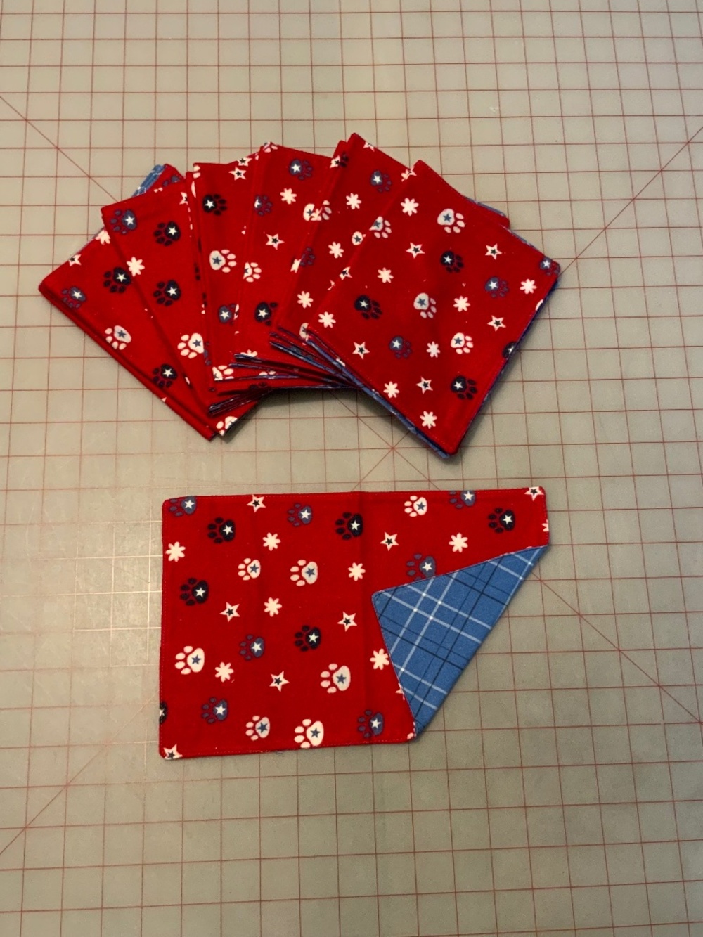 Eco Friendly Double Ply Cloth “Paper” Towels 11” x 7”